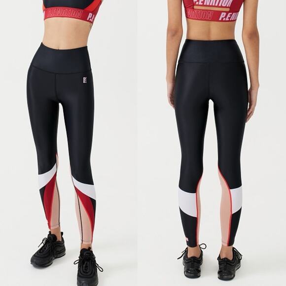 PE Nation Courtside Leggings Pants - Picture 1 of 13